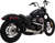 VANCE & HINES 27323 2-into-1 Upsweep Exhaust System - Brushed - Stainless Steel - Brushed Stainless Steel