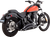 VANCE & HINES 46079 2-into-2 Big Radius Exhaust System - Matte Black