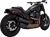 VANCE & HINES 46547 Black Hi-Output Mufflers - Black - FXFB/FXFBS - Black FXFB/FXFBS