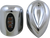 KODLIN USA K68487 Elypse LED Front Turn Signals - Chrome