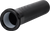 THRASHIN SUPPLY CO. TSC-2704-1 Throttle Tube - Knurled 1" TBW Black