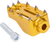 THRASHIN SUPPLY CO. TSC-2221-5 Aggressor Brake Pedal - Gold Touring