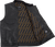 THRASHIN SUPPLY CO. TMJ-14-09 Mulholland Leather Riding Vest - Black Medium