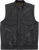 THRASHIN SUPPLY CO. TMJ-14-11 Mulholland Leather Riding Vest - Black XL