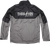 THRASHIN SUPPLY CO. TMJ-11-09 Mission Waterproof Rain Jacket - Black/Gray Medium