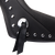 MUSTANG 76174 Studded Vinyl Solo Seat — without Backrest - FLST '00-'17
