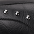 MUSTANG 79486 Wide Rear Seat - Studded Black FLST '00-'15