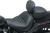 MUSTANG 79335 Max Profile Passenger Touring Seat - Black Trapezoid Stitch FXFB/FXFBS