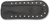 MUSTANG 78061 Fender Bib for Solo Seat — Studded - Smooth Chrome-Studded Black HD Dyna '06-'17