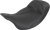 SADDLEMEN 808-07B-0042L Dominator Low Solo Seat - Low Solo Black w/ Gray Stitching FL '08-'24