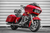 SADDLEMEN 808-07B-191BR Tour Step-Up Seat - Rider Backrest Tuck-n-Roll FL '08-'24