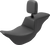 SADDLEMEN 808-07B-194BR Tour Step-Up Seat - Rider Backrest Plain FL '08-'24