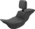 SADDLEMEN 808-07B-195BR Tour Step-Up Seat - Rider Backrest Full Lattice Stitch FL '08-'24