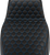 SADDLEMEN 808-07B-17801 Honeycomb Step-Up Seat - Honeycomb Extended Reach Blue Stitching FL '08-'23