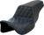 SADDLEMEN 808-07B-17201 Lattice Stitch Step-Up Seat - Front Lattice Stitch Blue Stitch FLH/FLT '08-'23