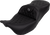 SADDLEMEN 808-07B-182B2 Roadsofa™ Lattice Stitch Seat - with Backrest Dark Gray Stitch FL '08-'23