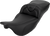 SADDLEMEN 808-07B-186B0 Roadsofa™ Carbon Fiber Seat - Carbon Fiber Black Stitch Backrest FL '08-'24