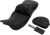 SADDLEMEN 808-07B-186B0 Roadsofa™ Carbon Fiber Seat - Carbon Fiber Black Stitch Backrest FL '08-'24