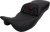 SADDLEMEN 808-07B-19004 Honeycomb Roadsofa™ Seat - Honeycomb Red Stitch Extended Reach without Backrest FLH/FLT '08-'24