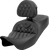 SADDLEMEN 808-07B-206B0 Roadsofa™ Seat - with Backrest Lattice Stitch Carbon Fiber FL '08-'23
