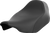 SADDLEMEN 823-07-002 Renegade™ Solo Seat - Black Plain FLT/FLH '23-'24
