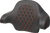 SADDLEMEN 814-07-18403 Tour Pak® Backrest Pad - Lattice Stitch Orange Stitch FL '14-'24