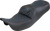 SADDLEMEN 808-07B-21001 RoadSofa™ Tri Gripper Seat - Standard Reach Blue Stitch w/o Backrest FLH/FLT '08-'25