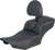 SADDLEMEN 823-07-211B1 Roadsofa™ Extended Reach Seat - with Backrest Blue Stitch FLH/FLT '23-'25
