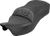 SADDLEMEN 808-07B-187S Roadsofa™ King Seat - No Backrest Plain Black Stitch FLH/FLT '08-'25