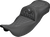 SADDLEMEN 808-07B-20705 Roadsofa™ Carbon Fiber Seat - Lattice Silver Stitch Without Backrest FL '08-'25