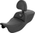 SADDLEMEN 815-07-186BR Roadsofa™ Extended Reach Seat - with Backrest Carbon Fiber FLRT/FLTRT '15-'25