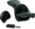 SADDLEMEN 8252JS Explorer™ Seat - Explorer™ With Backrest Stitched Black FXSTD '00-07