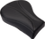 SADDLEMEN 806-12-0162 Dominator Pillion Pad - Standard Reach Black w/ Gray Stitching FL/FX '06-'17