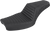 SADDLEMEN 896-04-176 Step-Up Seat — Front Tuck-n-Roll/Rear Lattice Stitch - Front Tuck-n-Roll/Rear Lattice Stitch Black
