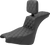 SADDLEMEN 818-30-195BR Tour Step-Up Seat - Rider Backrest Full Lattice Stitch FXBB/FXST '18-'24