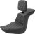 SADDLEMEN 818-29-192BR Tour Step-Up Seat - Rider Backrest Front Lattice Stitch FLSB/FXLR '18-'24