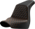 SADDLEMEN 818-29-17703 Honeycomb Step-Up Seat - Honeycomb Orange Stitching FL/FX '18-'24