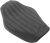 SADDLEMEN 804-04-0023 Knuckle Solo Seat - Ribbed Black FXD '04-'05