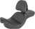 SADDLEMEN 806-04-030LS Explorer Seat - With Backrest Lattice Stitched Black FXD