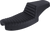 SADDLEMEN 891-04-171 Step-Up Seat — Front Tuck-n-Roll - Front Tuck-n-Roll Black Dyna