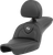 SADDLEMEN 896-04-185BR Roadsofa™ Carbon Fiber Seat - Carbon Fiber with Backrest FXD '96-'03