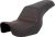 SADDLEMEN 806-04-17704 Honeycomb Step-Up Seat - Honeycomb Red Stitching Dyna '06-'17