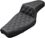 SADDLEMEN 807-03-175 Step-Up Seat — Full Lattice Stitch - Full Lattice Stitch Black XL