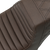 SADDLEMEN 807-11-176BR Step-Up Seat — Front Tuck-n-Roll/Rear Lattice Stitch - Front Tuck-n-Roll/Rear Lattice Stitch Brown