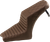 SADDLEMEN I18-33-176BR Lattice Stitch Step-Up Seat - Front Tuck-n-Roll/Rear Lattice Stitch Brown Scout '18-'24