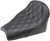 SADDLEMEN I21-04-002LS Renegade™ Lattice Stitched Solo Seat - Lattice Stitched Black Chief '22-'24