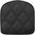 SADDLEMEN 040843 Sissy Bar Pad - Lattice Stitched Black Universal