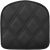 SADDLEMEN 051343 Sissy Bar Pad - Lattice Stitched Black Universal