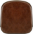 SADDLEMEN 040741 Tall Sissy Bar Pad - Lariat Distressed Brown FL '99-'23