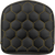 SADDLEMEN 040849GOL RoadSofa™ Sissy Bar Pad - Honeycomb Gold Stitching